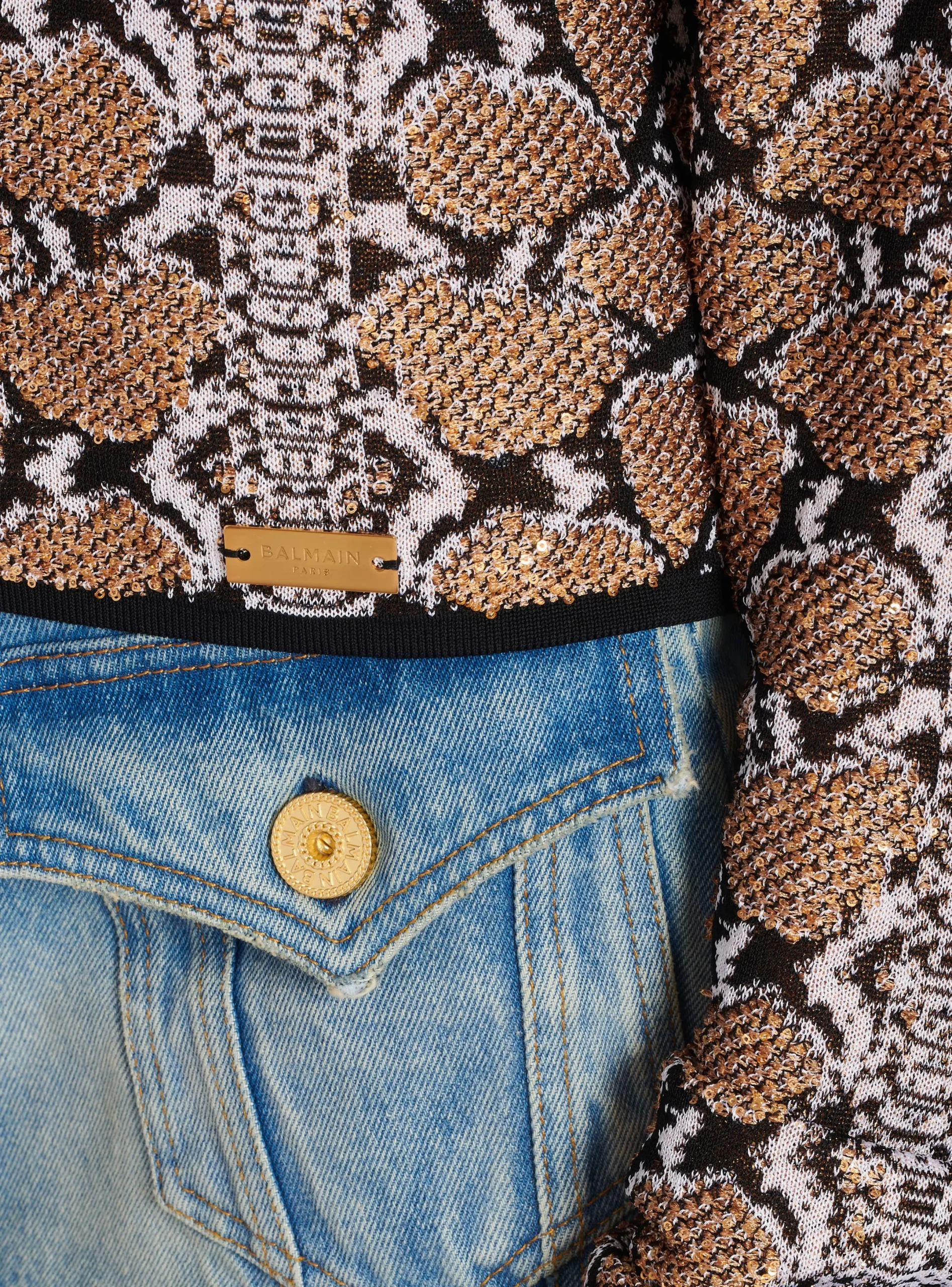 New Snakeskin Knit Jumper Women Knitwear