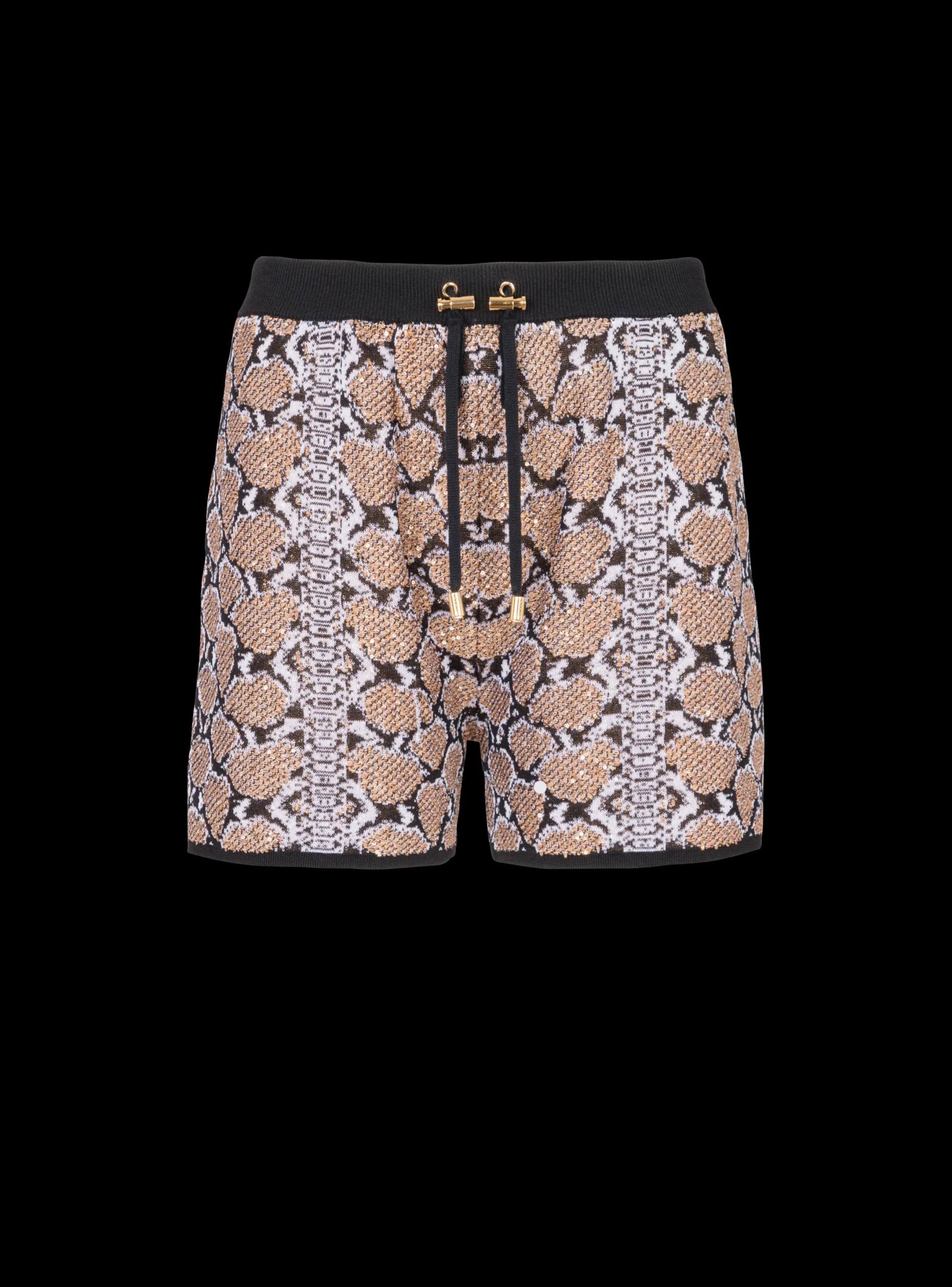 Outlet Snakeskin Knit Shorts Women Trousers And Shorts|Knitwear