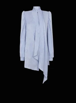Outlet Snakeskin Silk Tie Dress Women Dresses