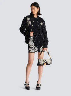 Best Sale Stars Embroidered Bomber Jacket Women Outerwear