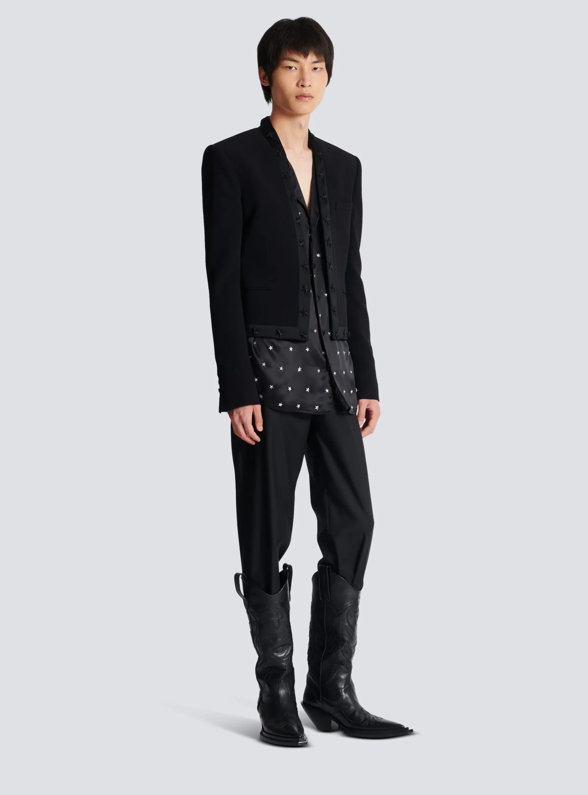 Flash Sale Stars Embroidered Jacket Jackets And Blazers