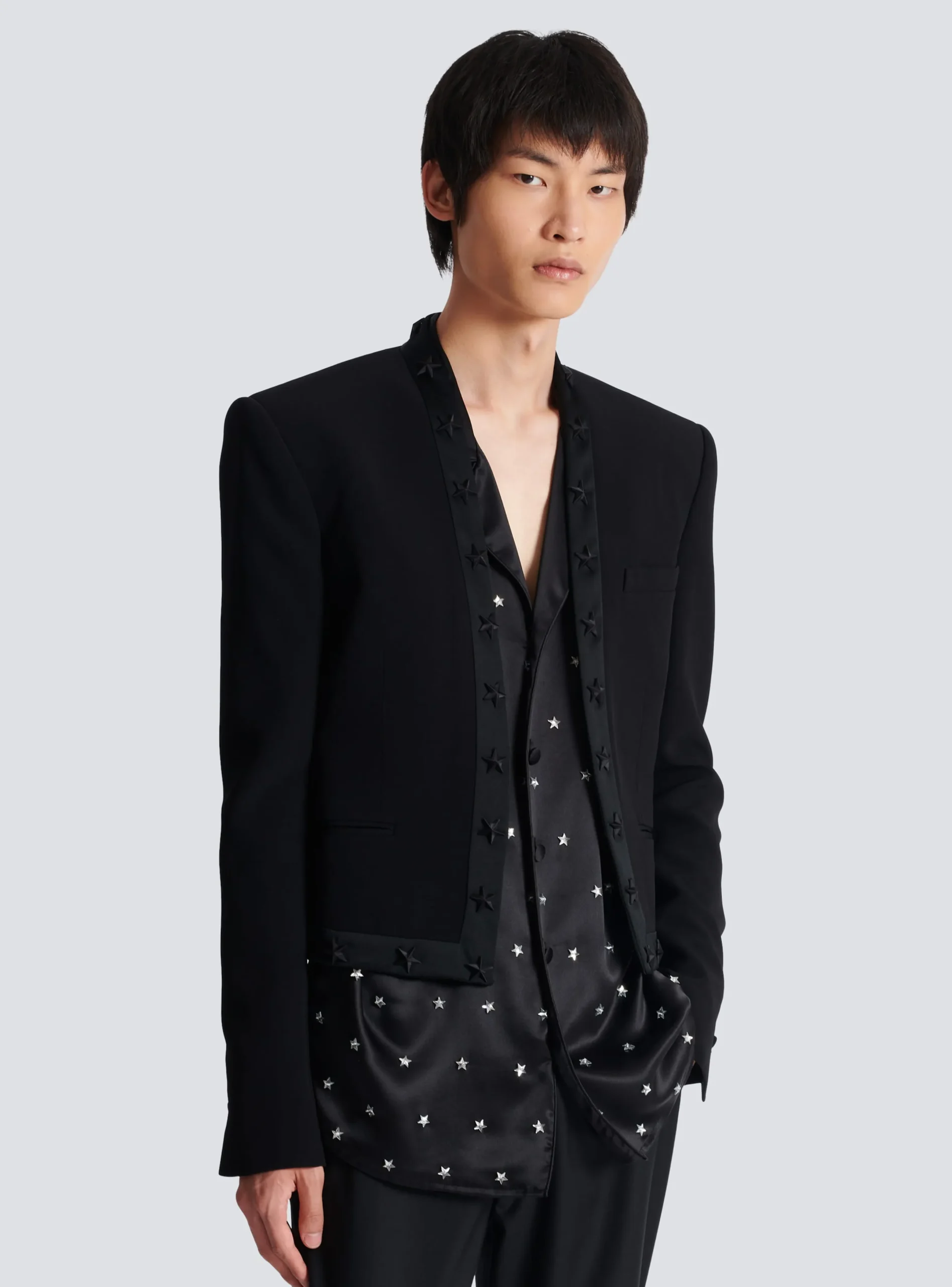 Flash Sale Stars Embroidered Jacket Jackets And Blazers