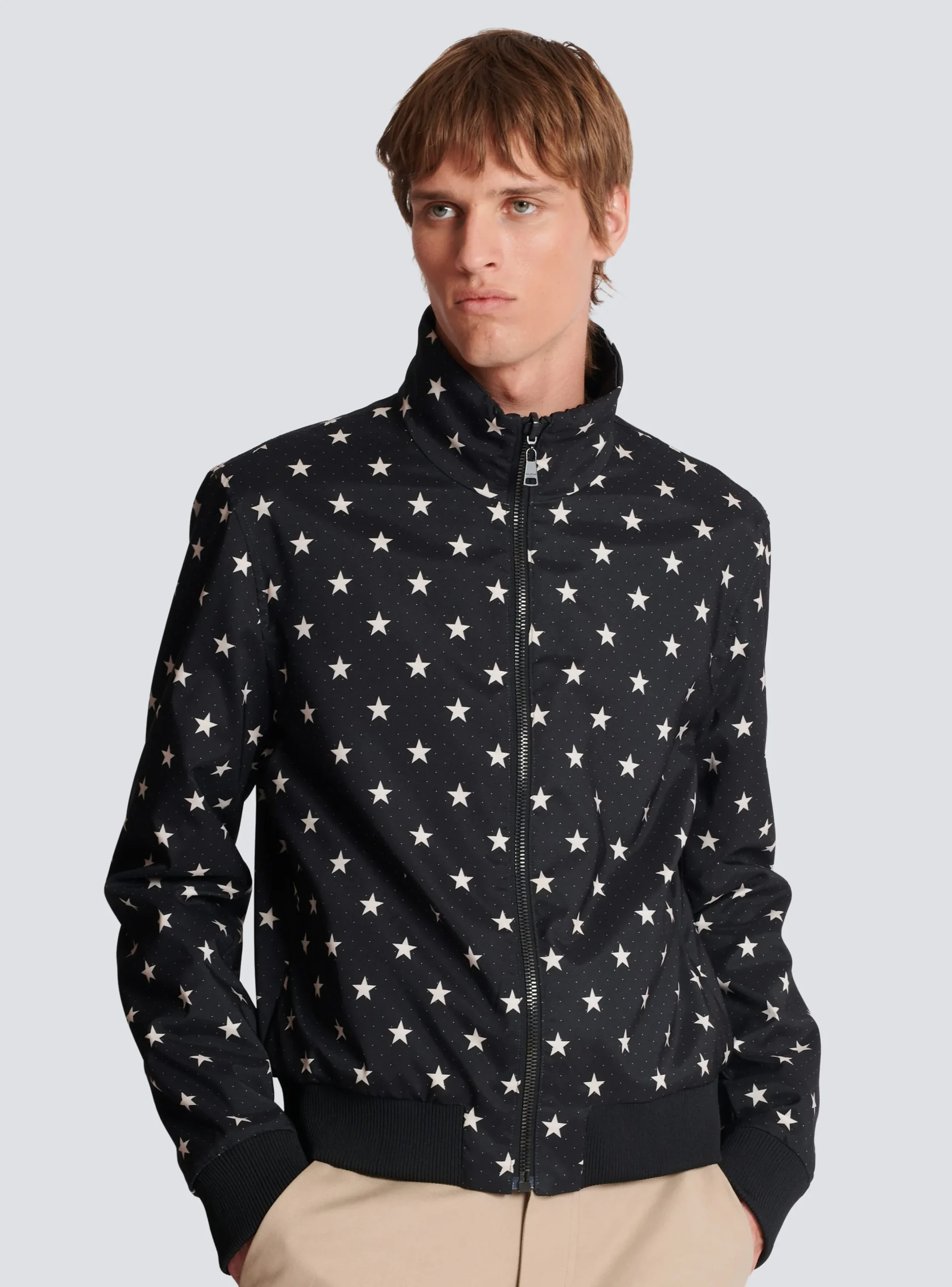 Outlet Stars Reversible Bomber Jacket Outerwear