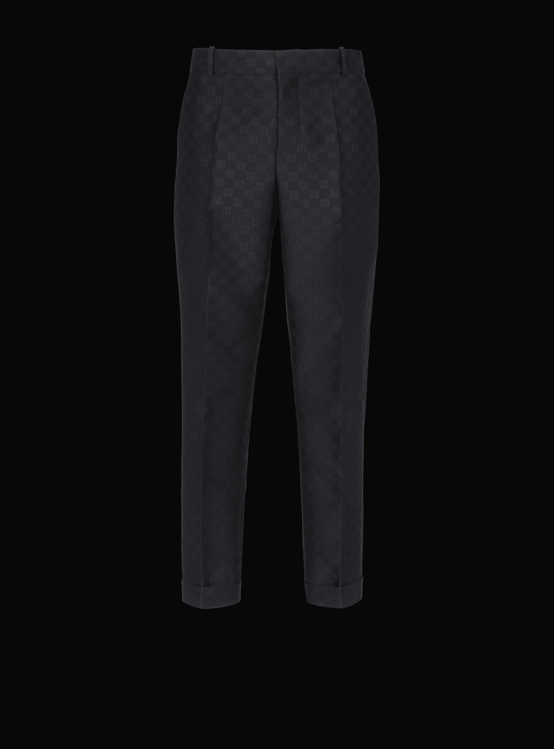 Cheap Straight-leg Mini Monogrammed Trousers Trousers And Shorts