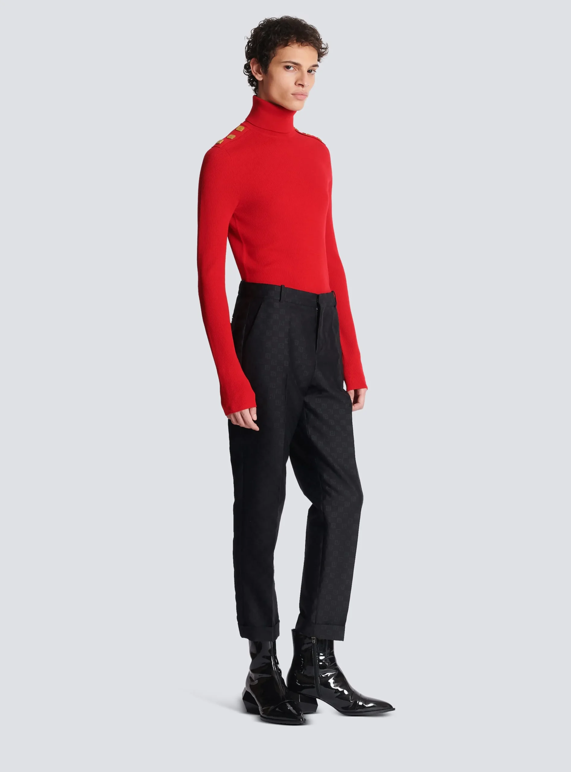 Cheap Straight-leg Mini Monogrammed Trousers Trousers And Shorts