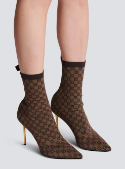 Cheap Stretch Skye Knit Ankle Boots Women Boots