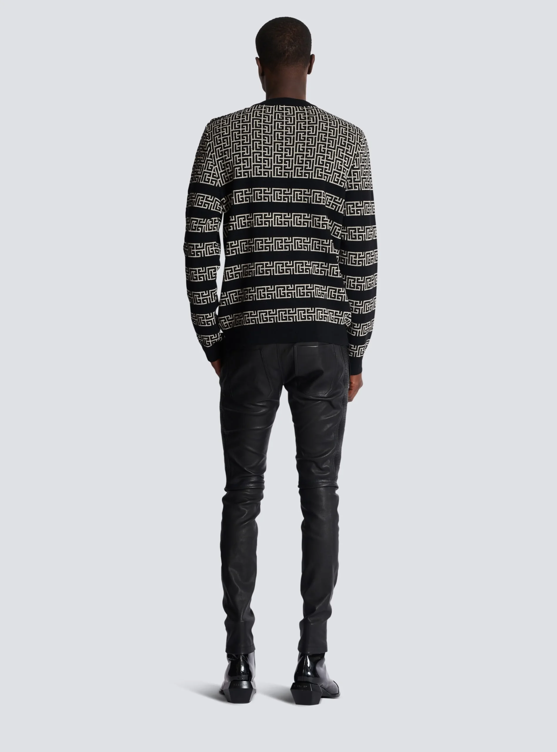Cheap Striped PB Labyrinth Wool And Linen Jumper Knitwear