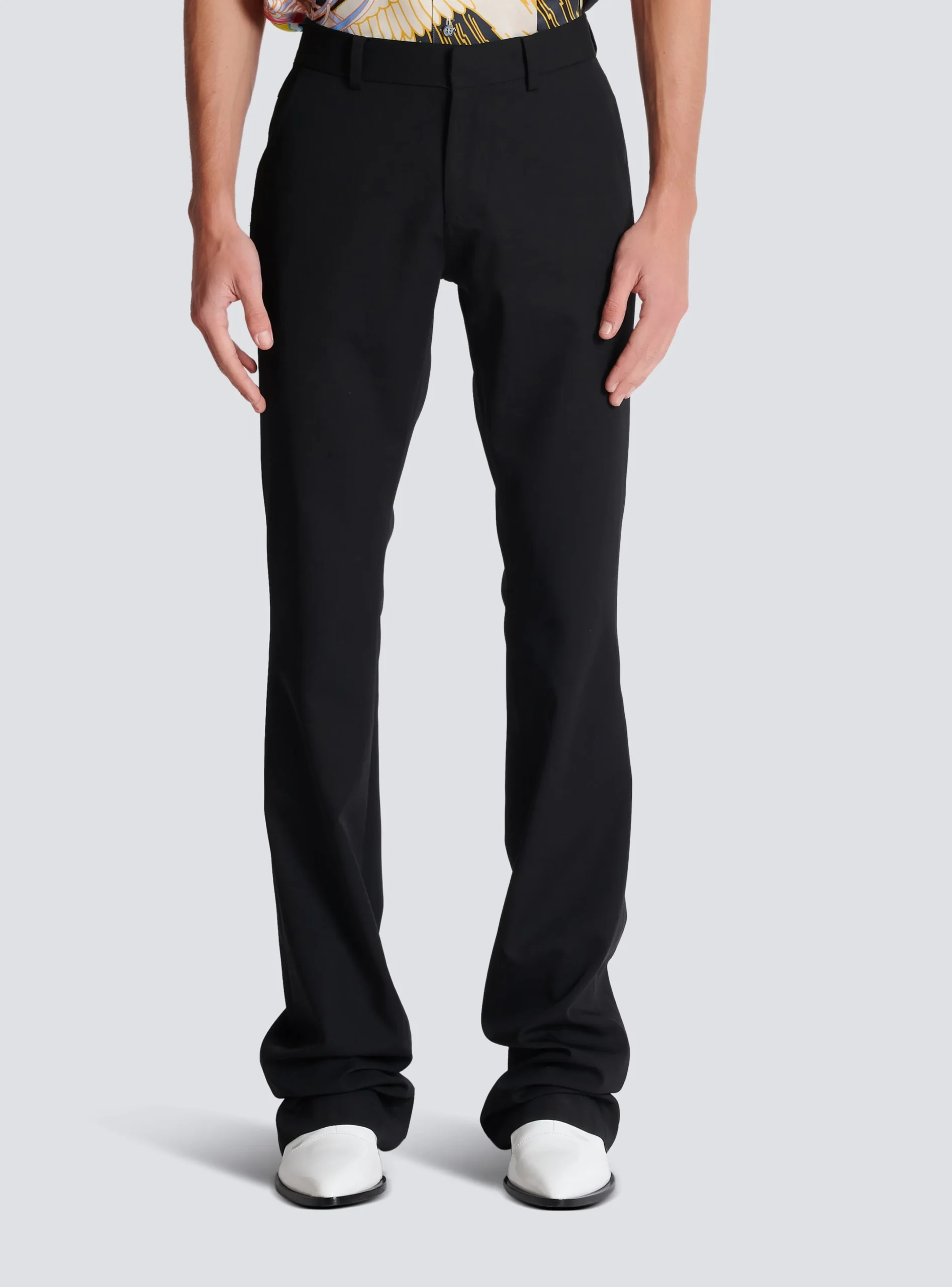 New Technical Wool Trousers Trousers And Shorts