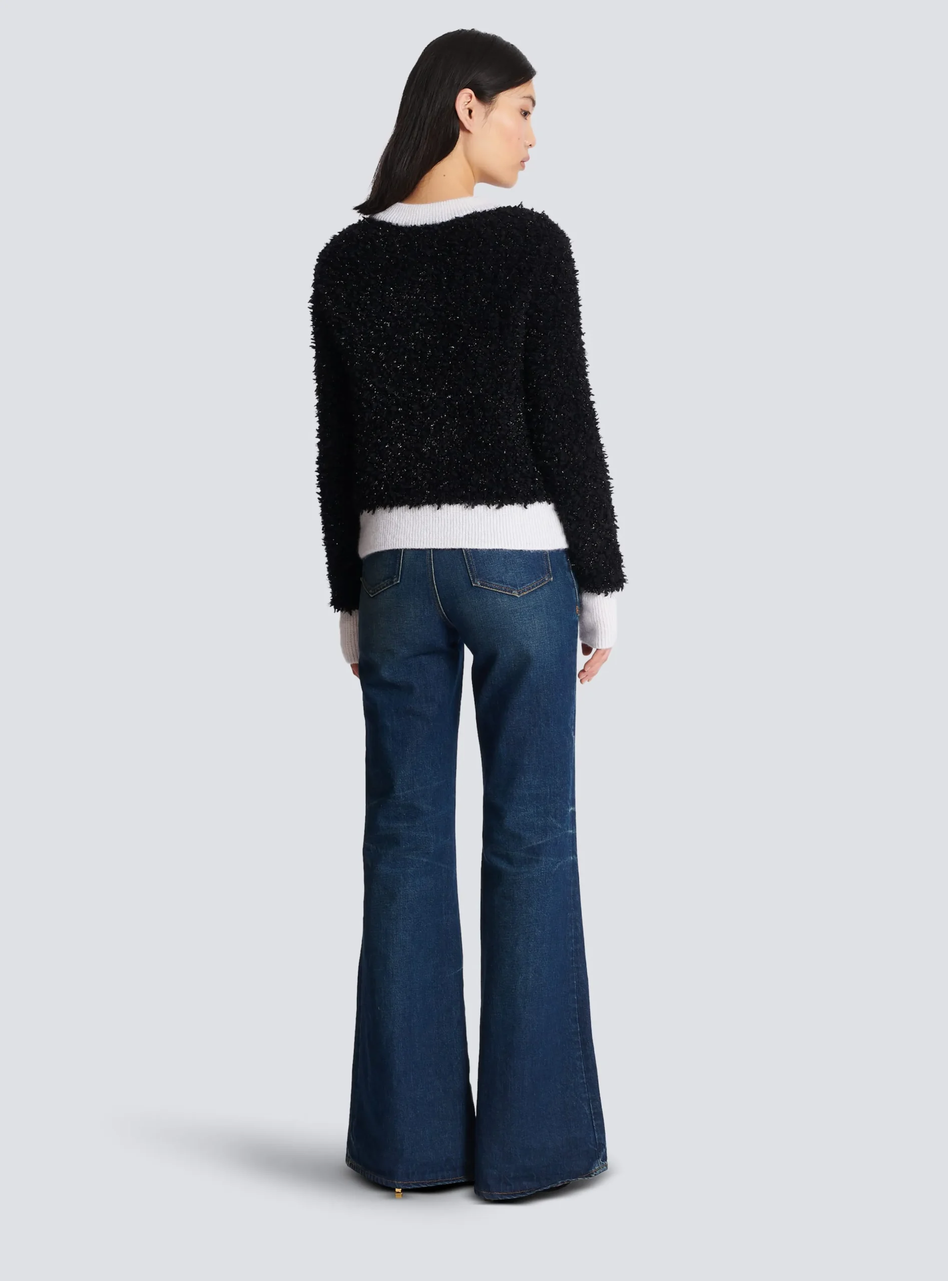 Outlet Textured Knit Cardigan Women Knitwear