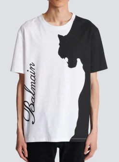 Shop Tiger Print Short-sleeved T-shirt T-Shirts
