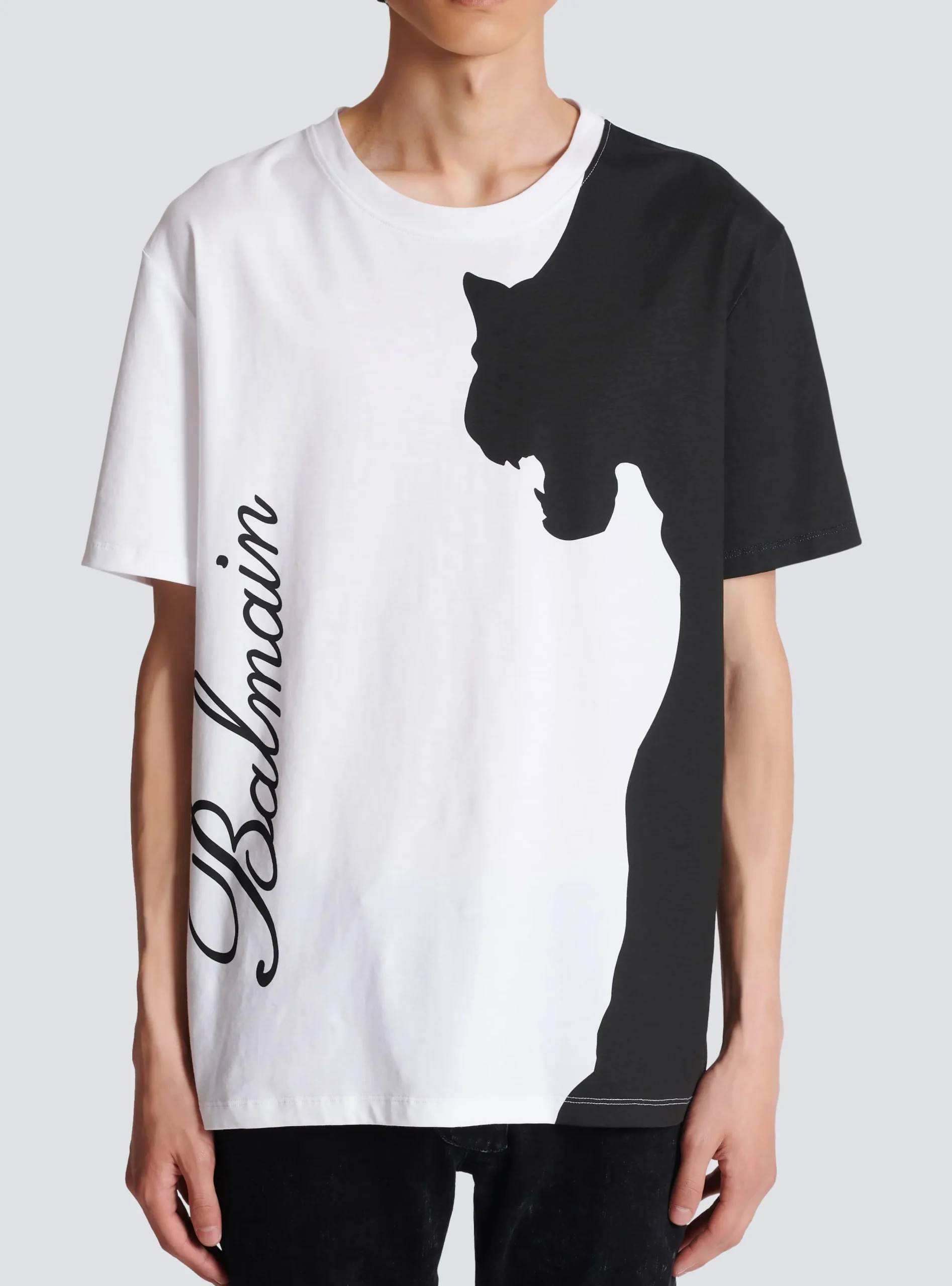 Shop Tiger Print Short-sleeved T-shirt T-Shirts