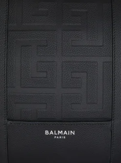 Discount Travel Bag In Grained Leather Bags And Backpacks