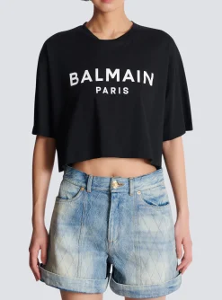 Shop T-shirt With Paris Print Women T-Shirts