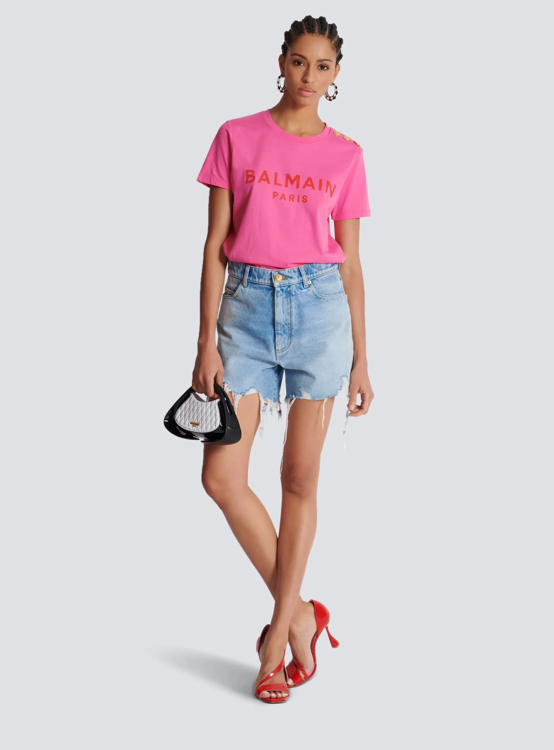 Clearance T-shirt With Paris Print Women T-Shirts