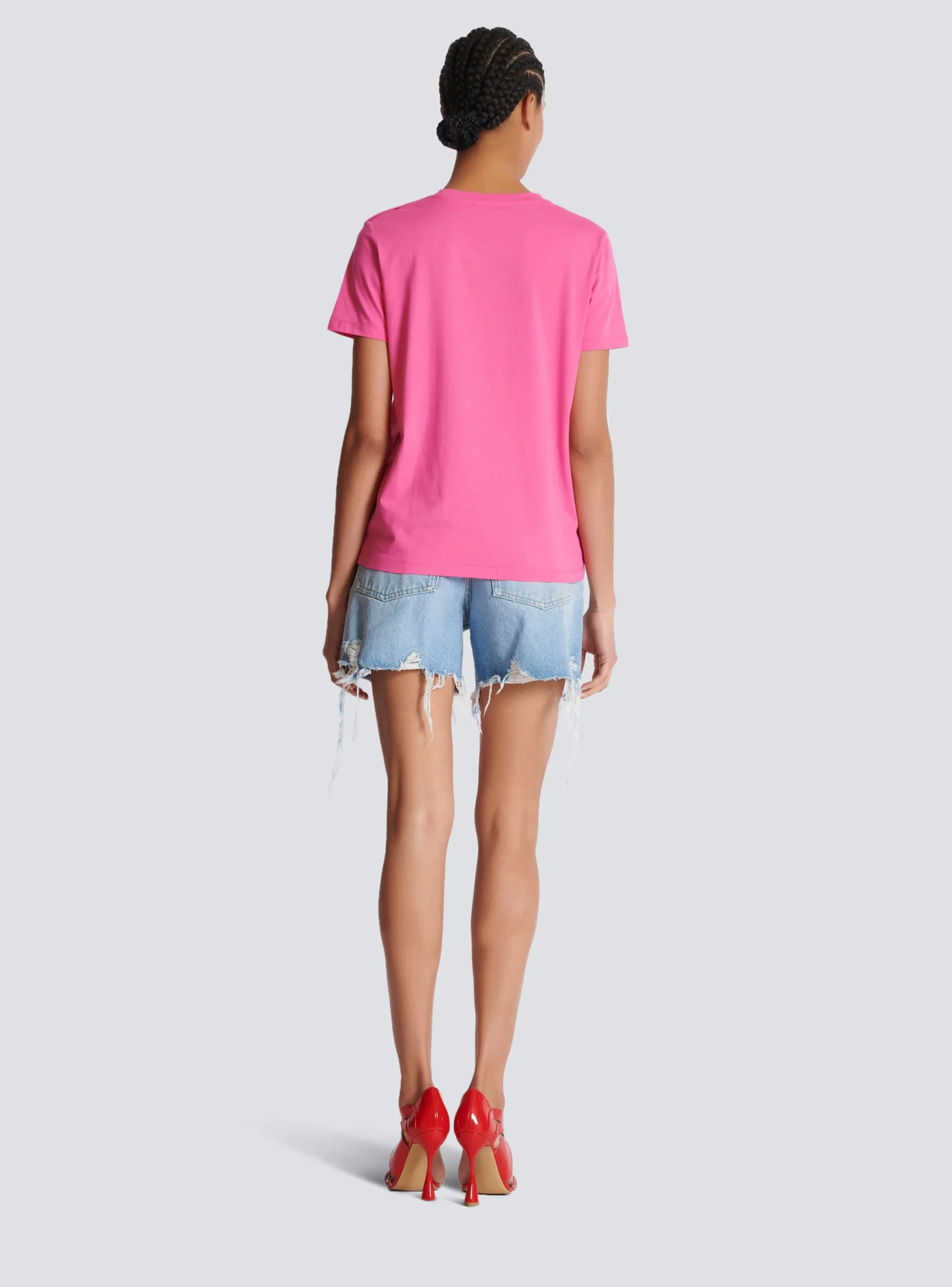 Clearance T-shirt With Paris Print Women T-Shirts
