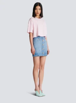 Store T-shirt With Signature Embroidery Women T-Shirts