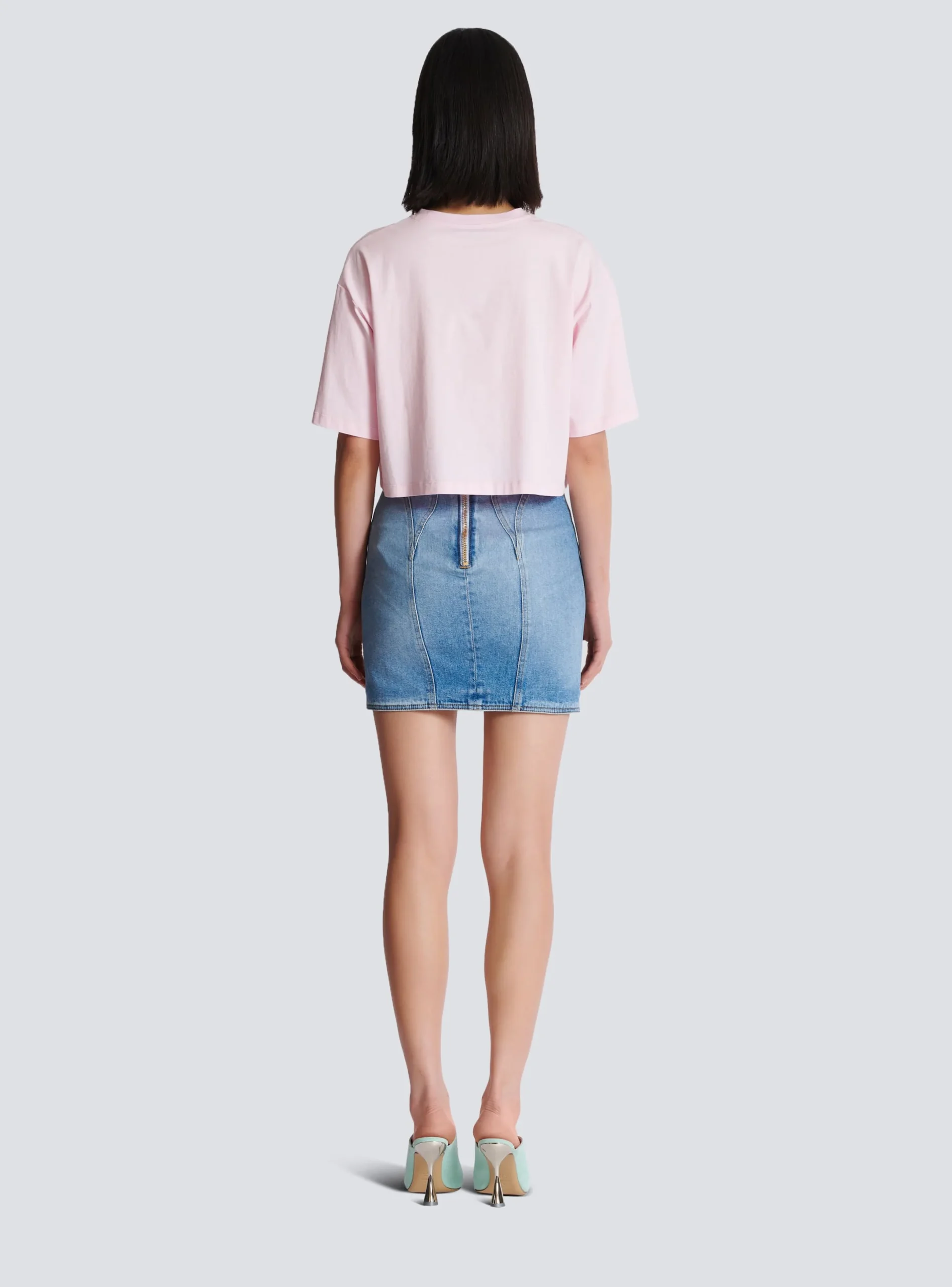 Store T-shirt With Signature Embroidery Women T-Shirts