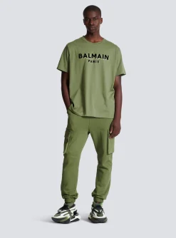Best Sale T-shirt With Flocked Paris Logo Sportswear|T-Shirts