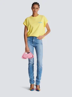 Best T-shirt With Flocked Paris Logo Women T-Shirts