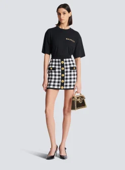 Cheap T-shirt With Laminated Logo Women T-Shirts