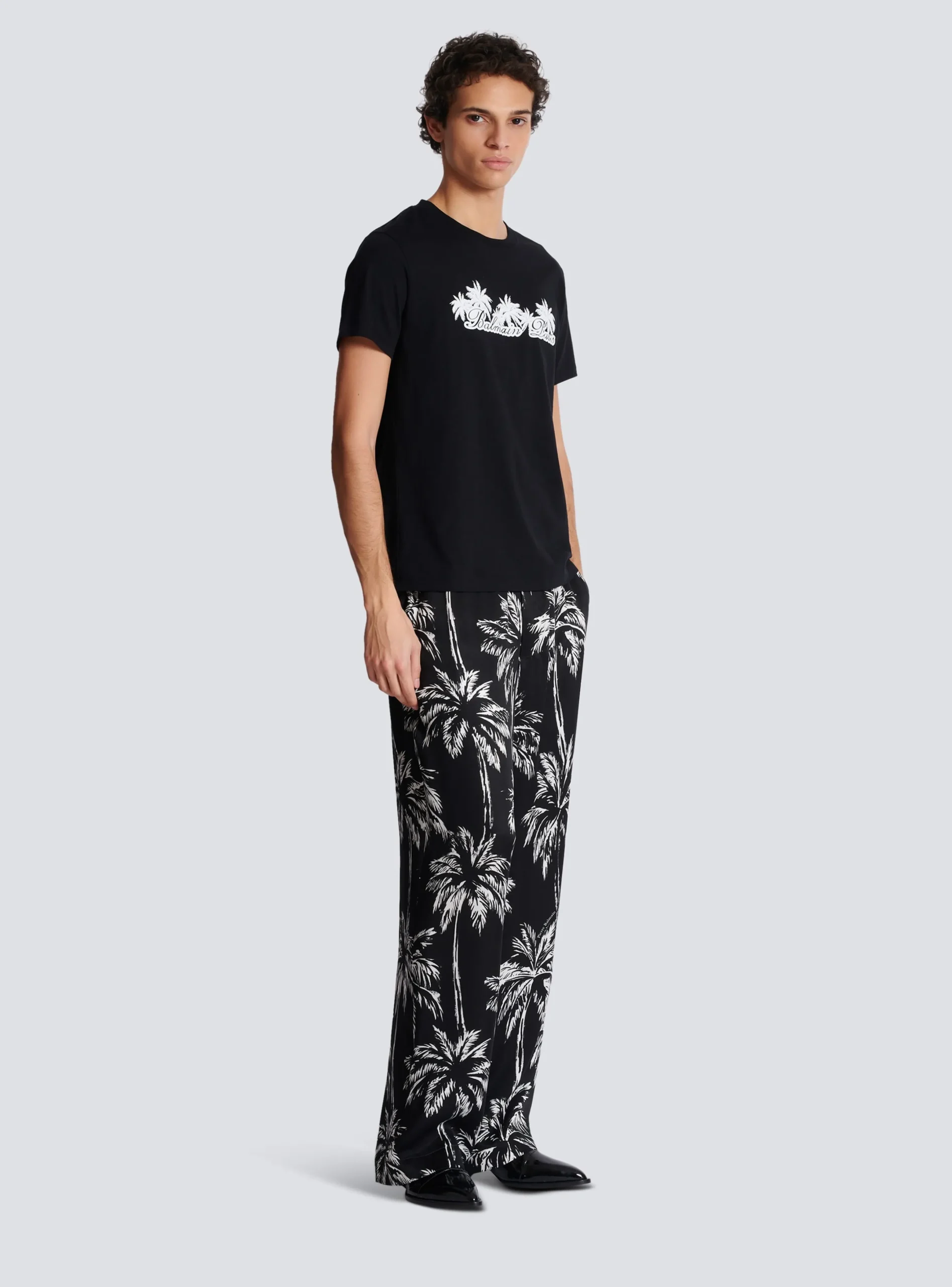 Cheap T-shirt With Palm Tree Signature Print T-Shirts