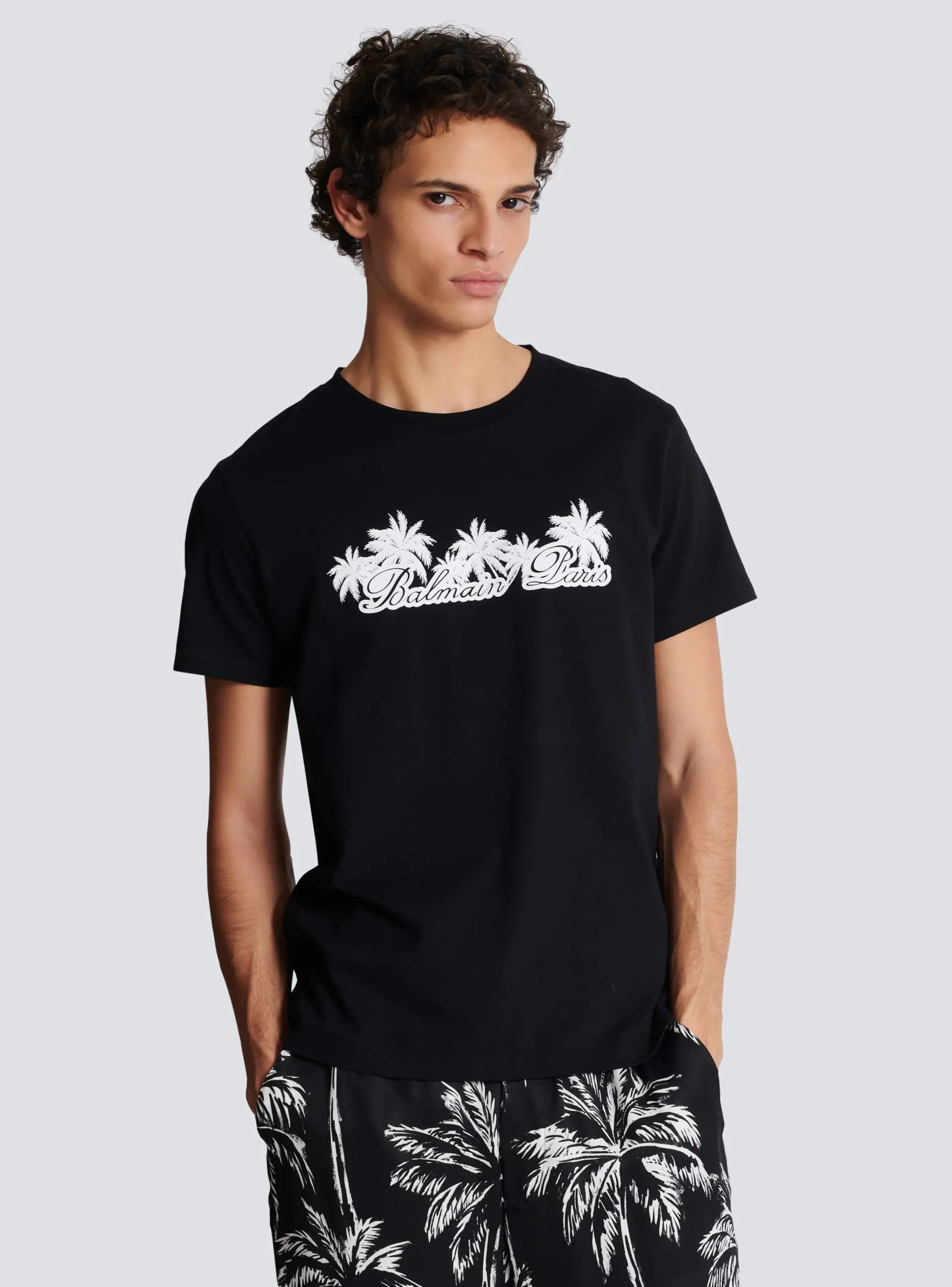 Cheap T-shirt With Palm Tree Signature Print T-Shirts