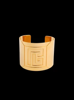 Cheap Tubular Bracelet In Engraved Brass Women Fashion Jewelry