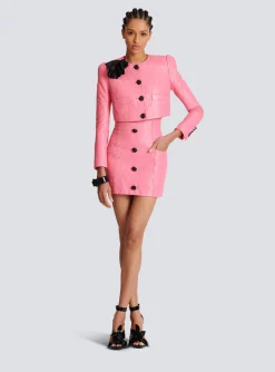 Cheap Tulip Skirt In Quilted Leather Women Skirts