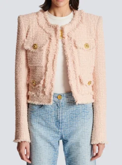 Clearance Tweed Jacket Women Jackets And Blazers