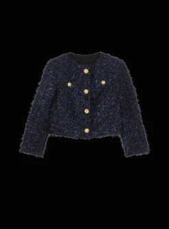 Best Sale Tweed Jacket Kids Girls (4-10 Years)