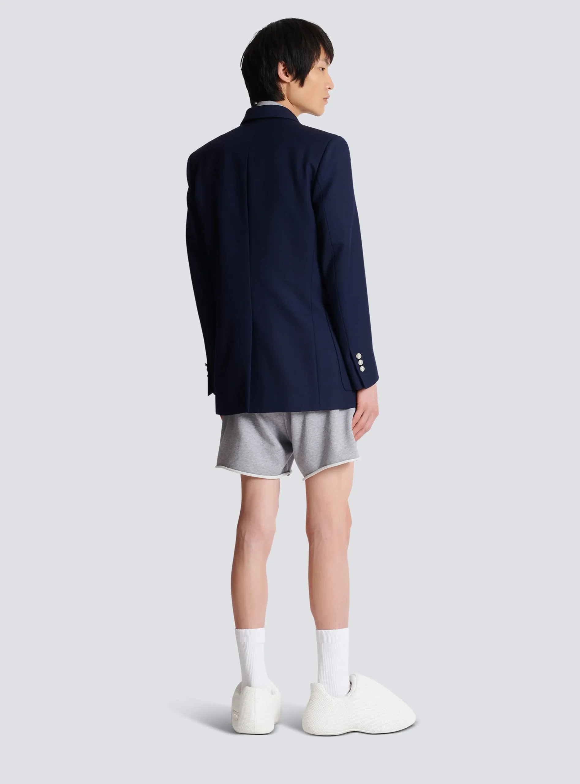 Clearance Twill Blazer With Embroidered PB Signature Badge Jackets And Blazers