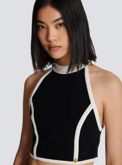 Sale Two-tone Top Women Tops And Shirts
