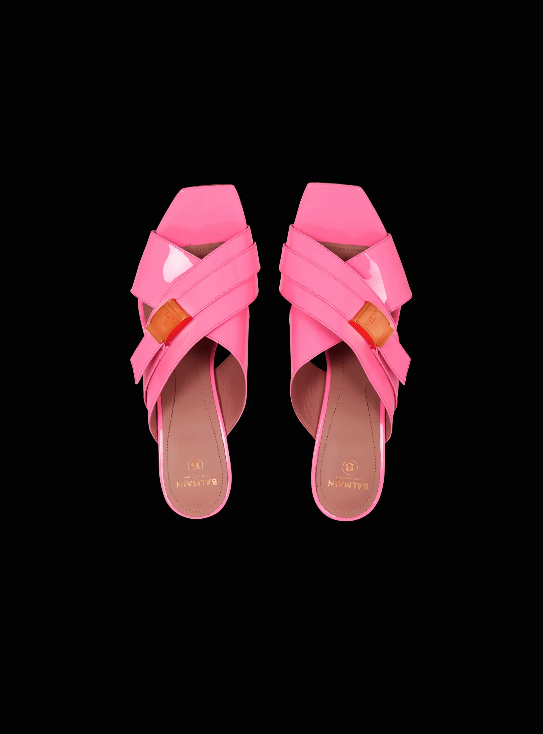 Discount Uma Mules In Patent Leather Women High Heels & Pumps