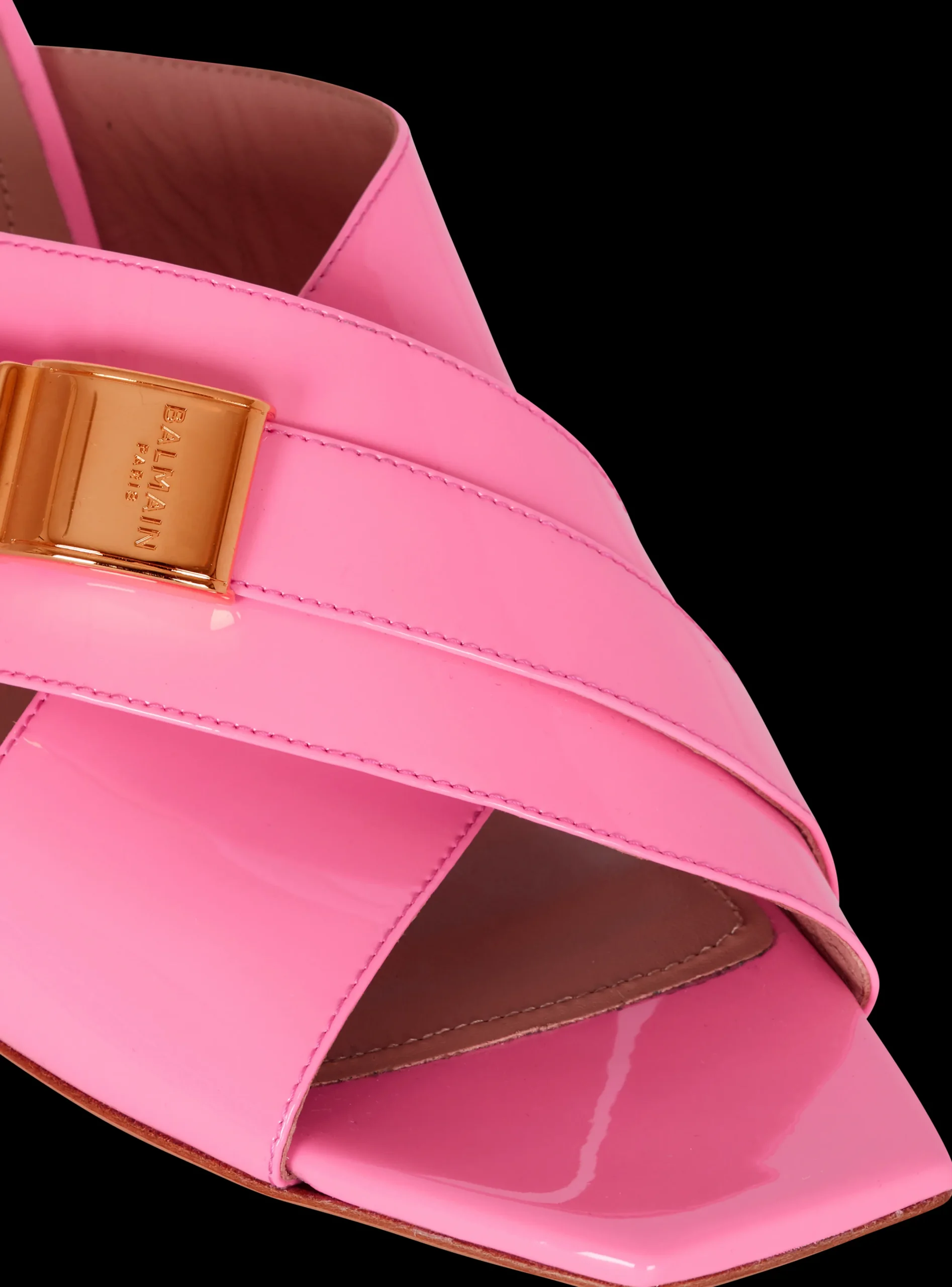 Discount Uma Mules In Patent Leather Women High Heels & Pumps