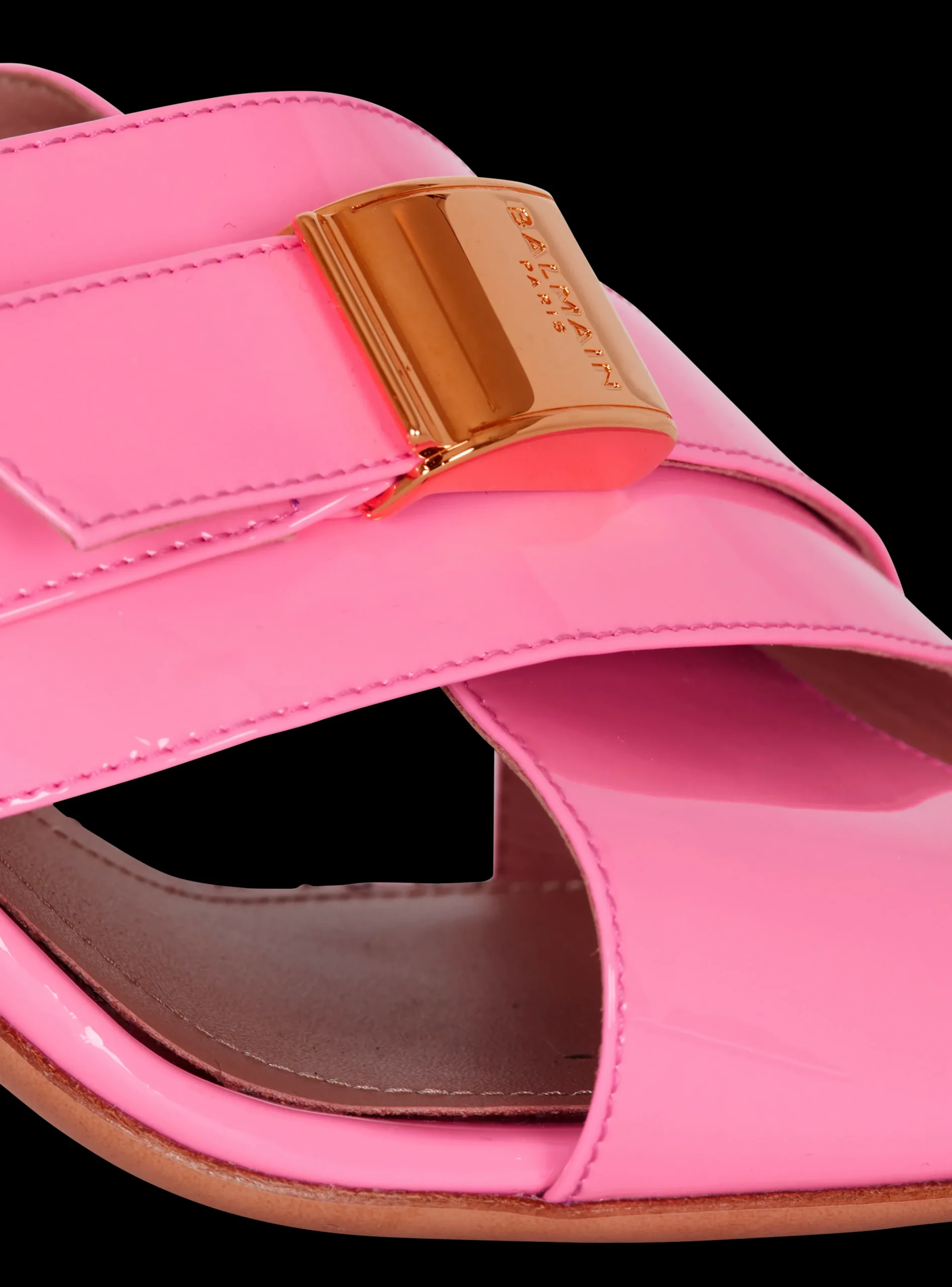 Discount Uma Mules In Patent Leather Women High Heels & Pumps