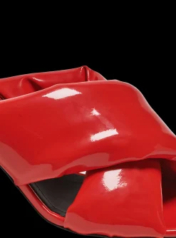 Discount Uma Mules In Patent Leather Women High Heels & Pumps