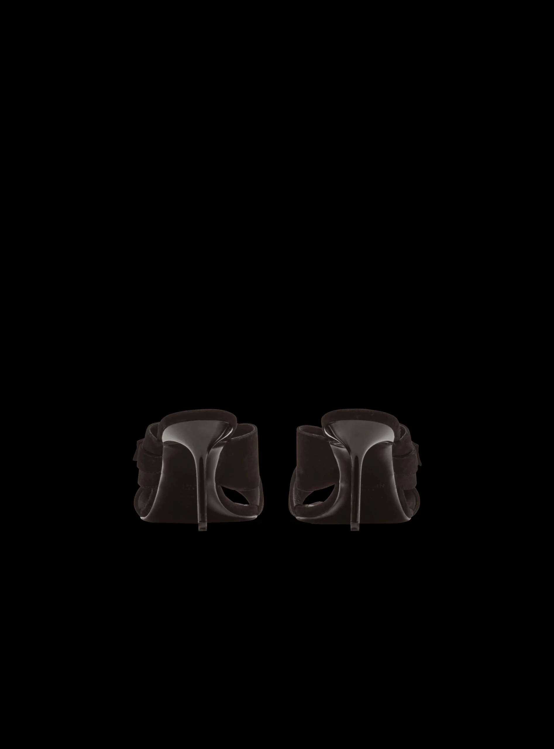Clearance Uma Mules In Suede Leather Women High Heels & Pumps