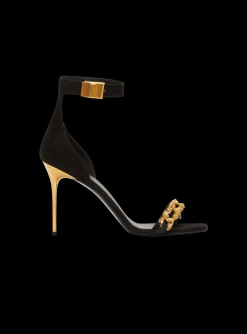 Sale Uma Suede And Chain Sandals Women High Heels & Pumps