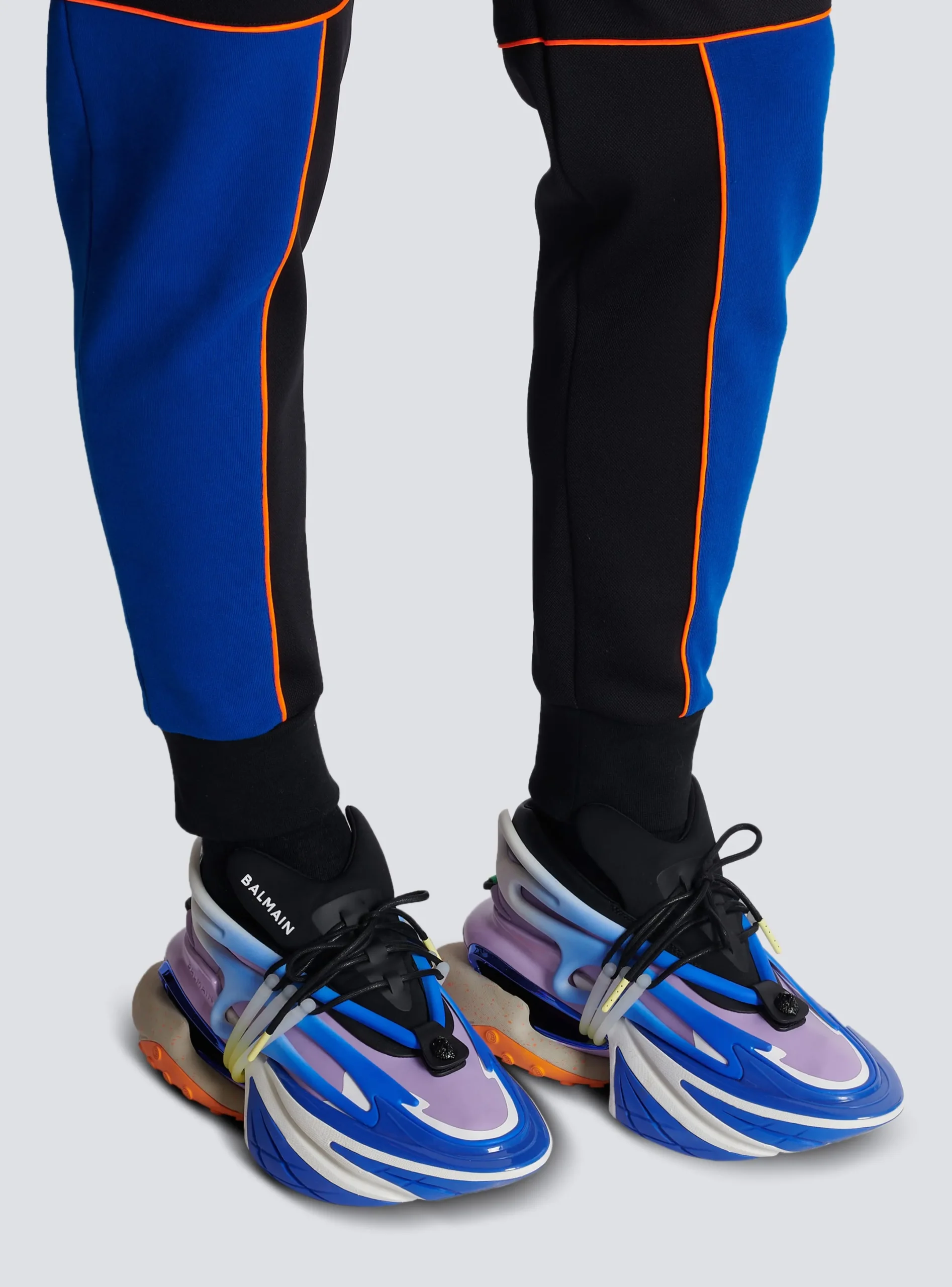 Cheap Unicorn Low-top Trainers In Neoprene And Leather Unicorn