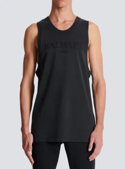 Fashion Vintage Embroidered Tank Top Sportswear|T-Shirts