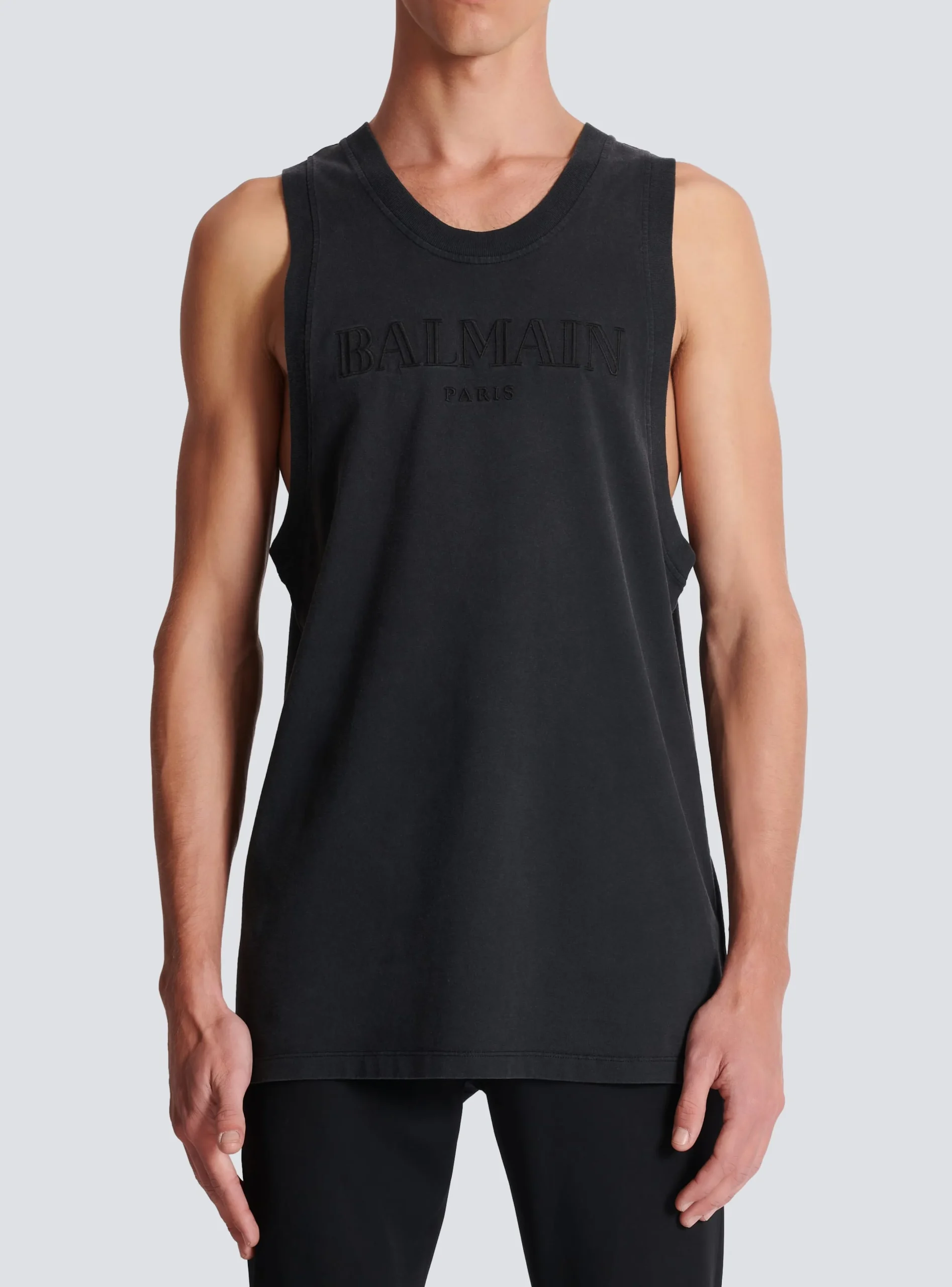 Fashion Vintage Embroidered Tank Top Sportswear|T-Shirts