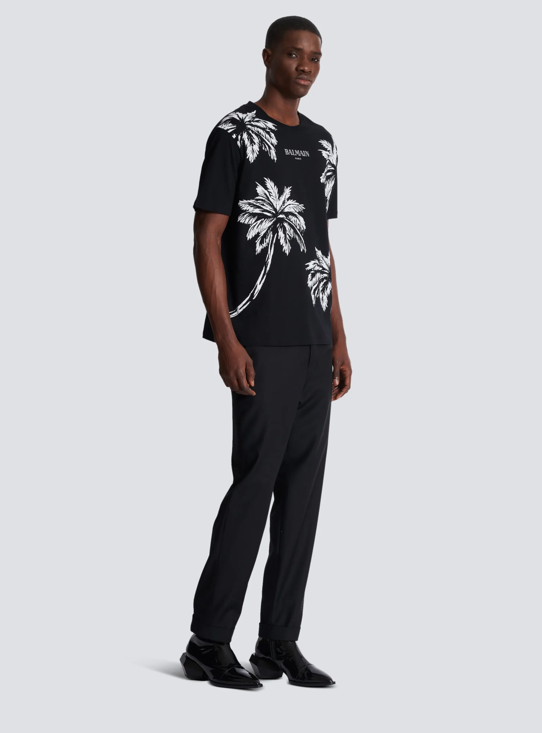 Best Vintage T-shirt With Palm Tree Print T-Shirts