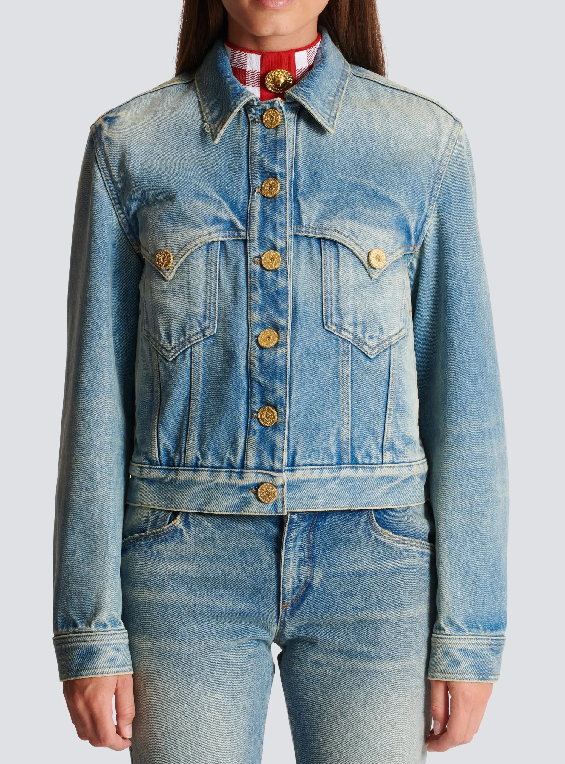 Outlet Vintage Denim Jacket Women Denim|Jackets And Blazers