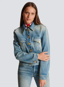 Outlet Vintage Denim Jacket Women Denim|Jackets And Blazers