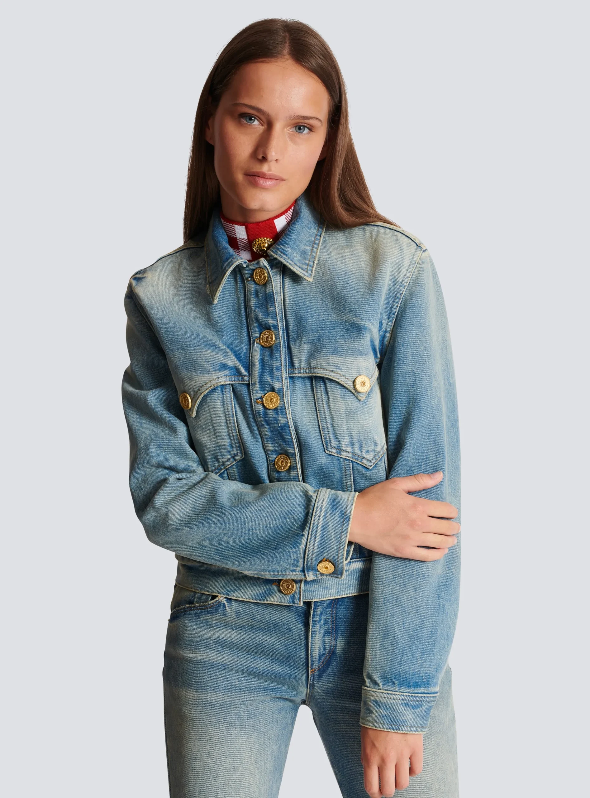 Outlet Vintage Denim Jacket Women Denim|Jackets And Blazers