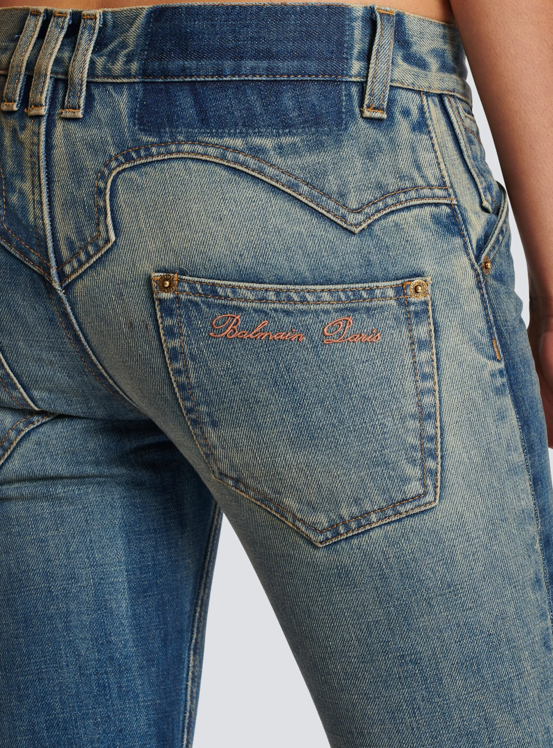 Flash Sale Western Bootcut Denim Jeans Women Denim