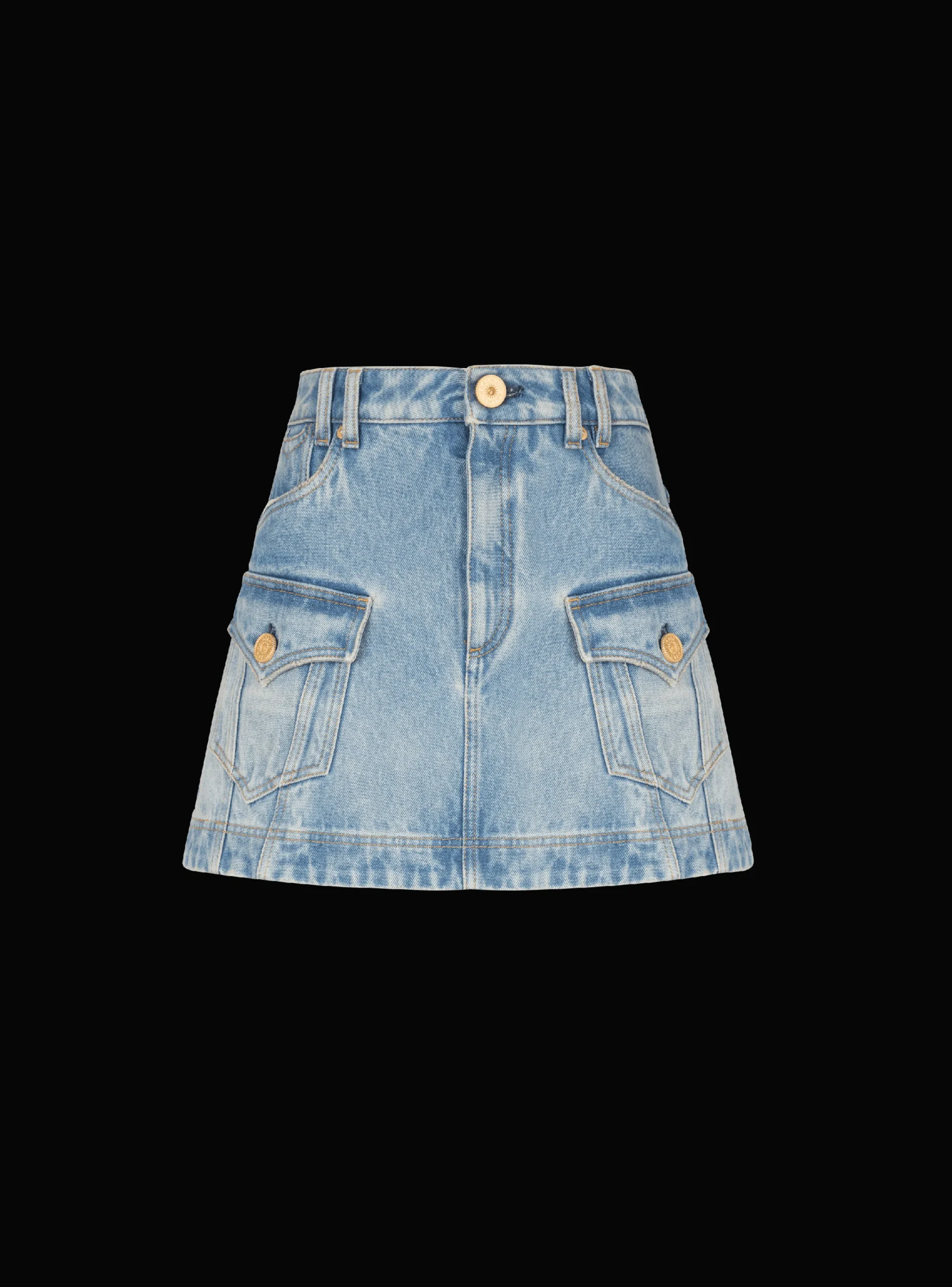 New Western Denim A-line Skirt Women Denim|Skirts