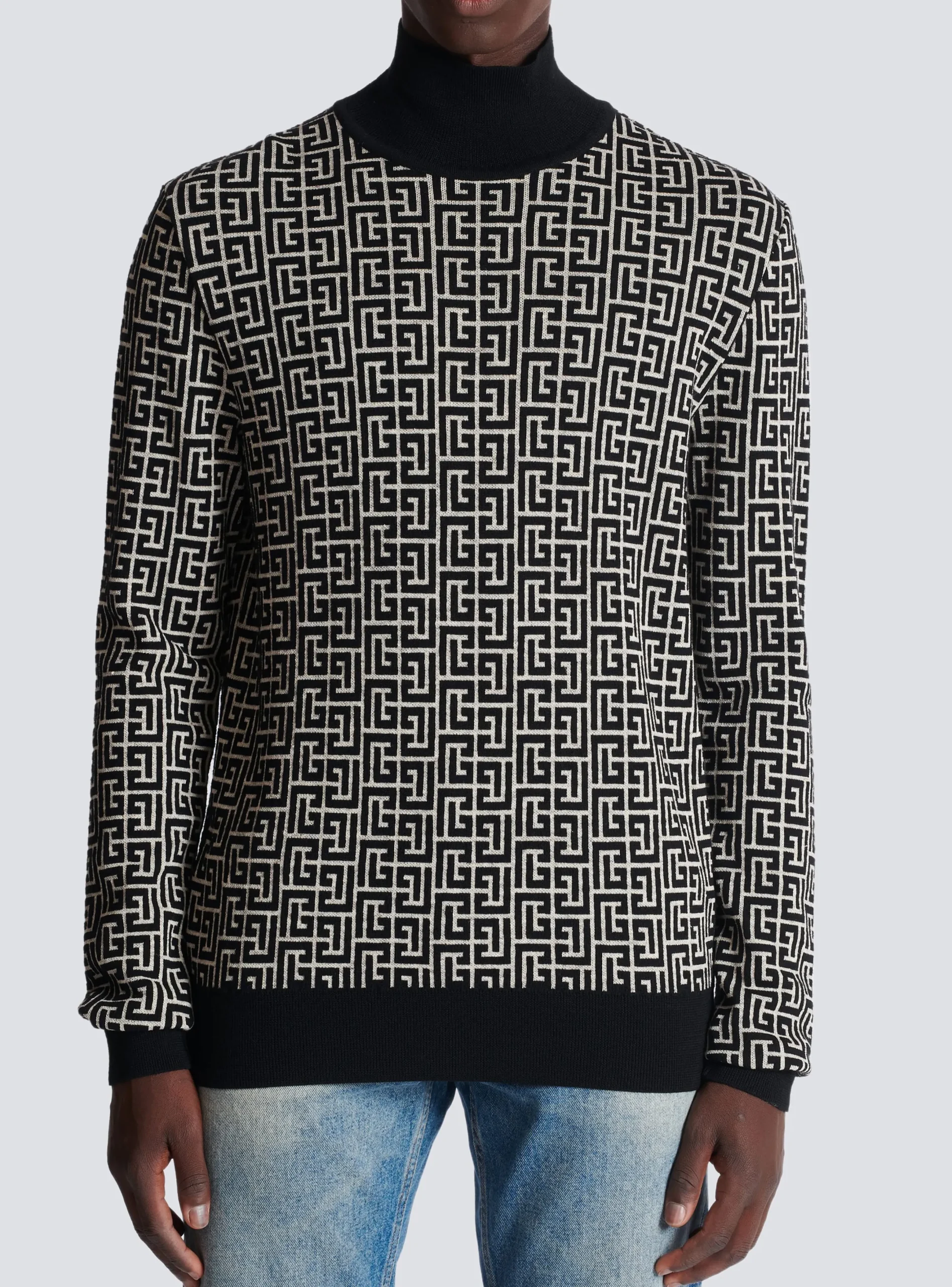 Store Wool Turtleneck Sweater Knitwear